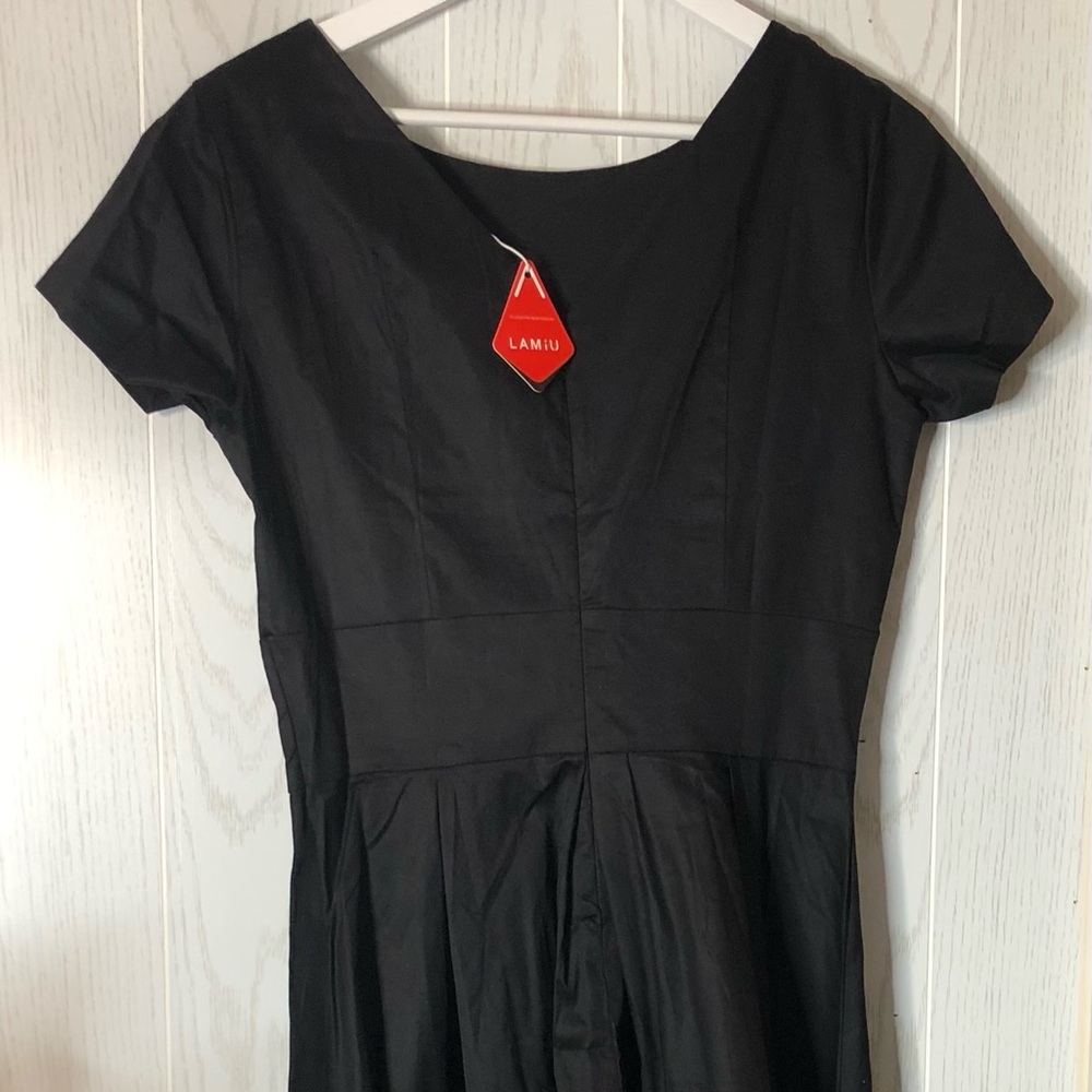 Retro black dress